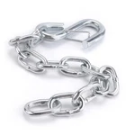 15-INCH Towing Safety Chain Tie Down Trailer Inches, Silver. Fixed Price $19.91.