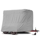 Adco 46002 Gray Sfs Aquashed Cover For 10'1-12' Bumper Pull Horse Trailer. Fixed Price $254.70.