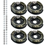 Right&left 12" Electric Trailer Brake Assembly For 7,000 Lb Axles. Fixed Price $175.20.