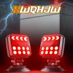 1 Pair Rear Led Submersible Square Trailer Tail Lights Kit Boat Truck Waterproof. Fixed Price $98.99.