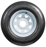 Radial Trailer Tire Rim Assembly ST225/75R15 Lrd 6 Lug Inch White Spoke Wheel. Fixed Price $145.99.