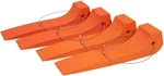 Mytee Products (4 Pack Tire Skates For Tow Truck Wrecker Rollback Orange. Fixed Price $93.96.