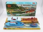 Corgi Gift Set 31 Buick Riviera & Dolphin Boat On Trailer W/figures Boxed "orig". Fixed Price $267.97.