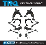 Trq Front Suspension Kit Sway Bar Control Arm Ball Joint Tie Rod 12P For Sequoia. Fixed Price $399.95.