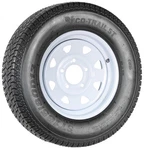 Trailer Tire Rim Assembly ST185/80D13 185/80D-13 Inch Lrc Lug White Wheel. Fixed Price $117.99.