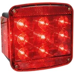 Peterson V840L 4.84" Piranha Led Stop Turn Trailer Taillight With License. Fixed Price $31.33.