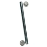 Ce Smith Pkg Roller Shaft 1/2" X 5-1/4" W/ Cap Nuts Zinc. Fixed Price $10.10.