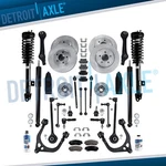 Front Rear Disc Rotors Brake Pads Kit + Suspension For Dodge Charger Magnum. Fixed Price $679.22.