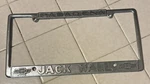 Jack Wall Chevrolet Pasadena Dealer License Frame Camaro Nova Vette SS396 Impala. Fixed Price $74.99.