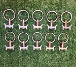 10 Cargo Track Rail Anchor Rings Tie Down Boat/truck/van/airplane. Fixed Price $26.95.