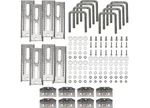 Extreme Max 3006.7027 8" Galvanized Swivel-top Bunk Bracket For 3X3" Trailer 8PK. Fixed Price $110.14.