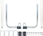 1 Pair Of Boat Trailer Guide, Ons Galvanized Steel For. Fixed Price $62.99.