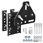 Utility Trailer Spare Tire Wheel Mount Kit Carrier Holder Bracket With Lock. Fixed Price $39.99.