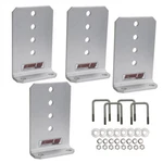 Extreme Max 3006.7112 Vertical Pontoon Bunk Bolster L-bracket Set Of 4. Fixed Price $94.99.