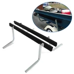 Boat Trailer Bunk Board Guide-on 61" Feet Makes Loading W/brackets Kit. Fixed Price $95.00.