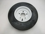 4.80-8 America Trailer Tire 5 Bolt Load Range White Rim. Fixed Price $38.99.