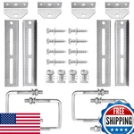 Racewill 4 Pack Boat Trailer Bunk Brackets 12 Galvanized Swivel Top Style. Fixed Price $133.63.