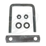 Galvanized Trailer U-bolt With Frame Strap 3 1/8" X And 5". Fixed Price $9.20.