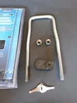 Fulton Trailer Spare Tire Carrier Mount Rack Heavy Duty, Wheel Nut Lock Zinc New. Fixed Price $32.19.