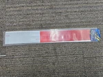 (qty 8) Optronics RE418T Reflective Strips Tape Inch Red White Wide. Fixed Price $22.50.