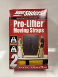 Supersliders Pro-lifter Moving Straps Supports 600LBS. 9 Ft. X 3 In. Set Of 2. Fixed Price $24.95.
