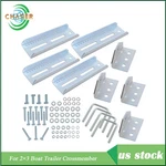 4PCS 8" Galvanized Swivel Top Bunk Bracket Kit W/ Hardware For Boat Trailer 2X3. Fixed Price $36.41.