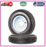 2-PACK Trailer Tires On Rims 4.80-8 480-8 X In. Load Range Lug B.... Fixed Price $90.26.