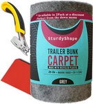 Sturdyshape Thick Boat Trailer Bunk Carpet Kit 13FTX12IN 25OZ Marine Grade (1,. Fixed Price $53.88.