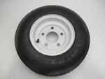 4.80-8 Super Trailer Tire 5 Bolt Load C White Rim. Fixed Price $34.99.