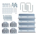 4PCS 8" Galvanized Swivel Top Bunk Bracket Kit For 2X3 Boat Trailer W/ Hardware. Fixed Price $38.21.