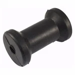 Tough Guy Spool Type Rollers 5"X1/2" Black Rubber W/ Plastic Sleeve SK354 Md. Fixed Price $10.48.