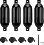 Fenders Bumpers For 15-35FT Boat, 4 Pack Inflatable. Fixed Price $80.99.
