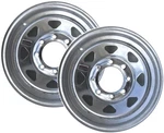 Ecustomrim 2-PACK Trailer Wheel 16X6 Inch 8 Lug On 6.5 Galvanized. Fixed Price $225.40.