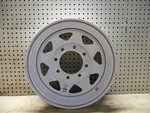 16 Inch Dexstar White Spoke Bolt 8X6.5 Pattern WHL#20751. Fixed Price $64.99.