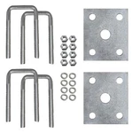 Square Bolt Kit 1-1/2" Trailer Axle Galvanized Zinc W/ Tie Plate (78. Fixed Price $38.22.