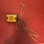 Vintage Wesbar 30-005 Sae AP2 73 Amber Lens And Housing Light Marker. Fixed Price $5.00.