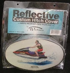 Wes Reflective Custom Hitch Cover WP-111C Jet Ski. Fixed Price $31.87.
