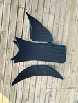 Replacement Pad Kit For Reata Ranger Boat Trailer Fenders (blue W/dark Gray). Fixed Price $275.00.