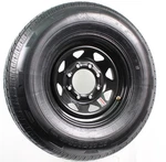 Radial Trailer Tire Rim ST235/80R16 Load Range Lug 6.5 Black Spoke Wheel. Fixed Price $169.99.