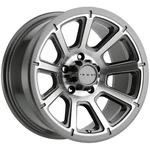 Vision 353 Turbine Trailer 15X6 5X4.5" +0MM Gunmetal Wheel Rim 15" Inch. Fixed Price $150.99.
