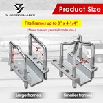 Jy Performance Boat Trailer Guide-ons, 40"/48" Adjustable, Rustproof. Fixed Price $129.05.