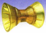 Tie Down Engineering 86143 Polyurethane Bowstop 3" Roller Amber. Fixed Price $25.00.