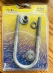 Tie Down Engineering Round Galvanized U-bolt 3/8"-16 X 1-3/4" 4-13/16". Fixed Price $10.00.