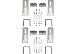 Extreme Max 3006.7015 8" Galvanized Swivel-top Bunk Bracket For 2X3" Trailer 4PK. Fixed Price $75.09.