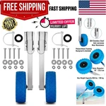 Dual Position Stainless Steel Boat Launching Wheels - Easy Installation Kit. Fixed Price $152.09.