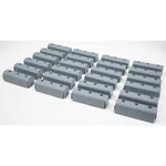 Caliber Bunk End Caps 2'' X 6'' Grey - 24/PACK 23074. Fixed Price $45.89.