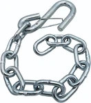 Tie Down Trailer Safety Chains With Hooks - Boat Kit 15" Towing.... Fixed Price $30.58.