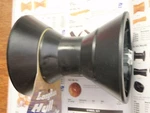 Boat Trailer Bow Roller Fits 3" Bracket 241 86405 W/bells Poly Vinyl. Fixed Price $44.95.