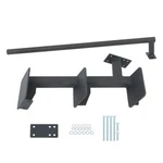 Triple Bass Boat Trailer Steps With Safety Handle Non-slip Surface Black. Fixed Price $147.45.