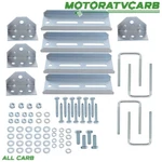 All-carb 8" Galvanized Swivel Top Bunk Bracket Kit W/ Hardware For Boat Trailer. Fixed Price $36.25.